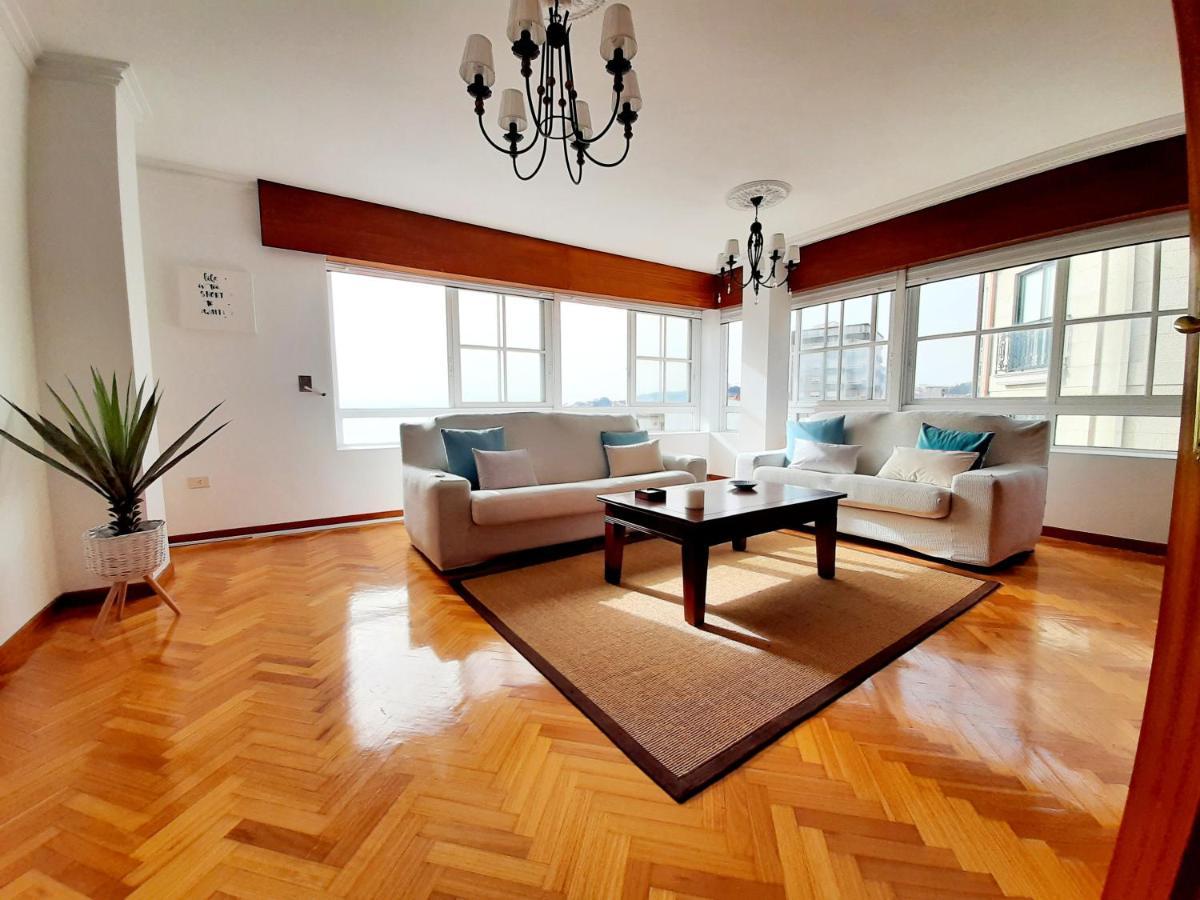 Piso Mirador Playa De Coroso Lejlighed Ribeira Eksteriør billede