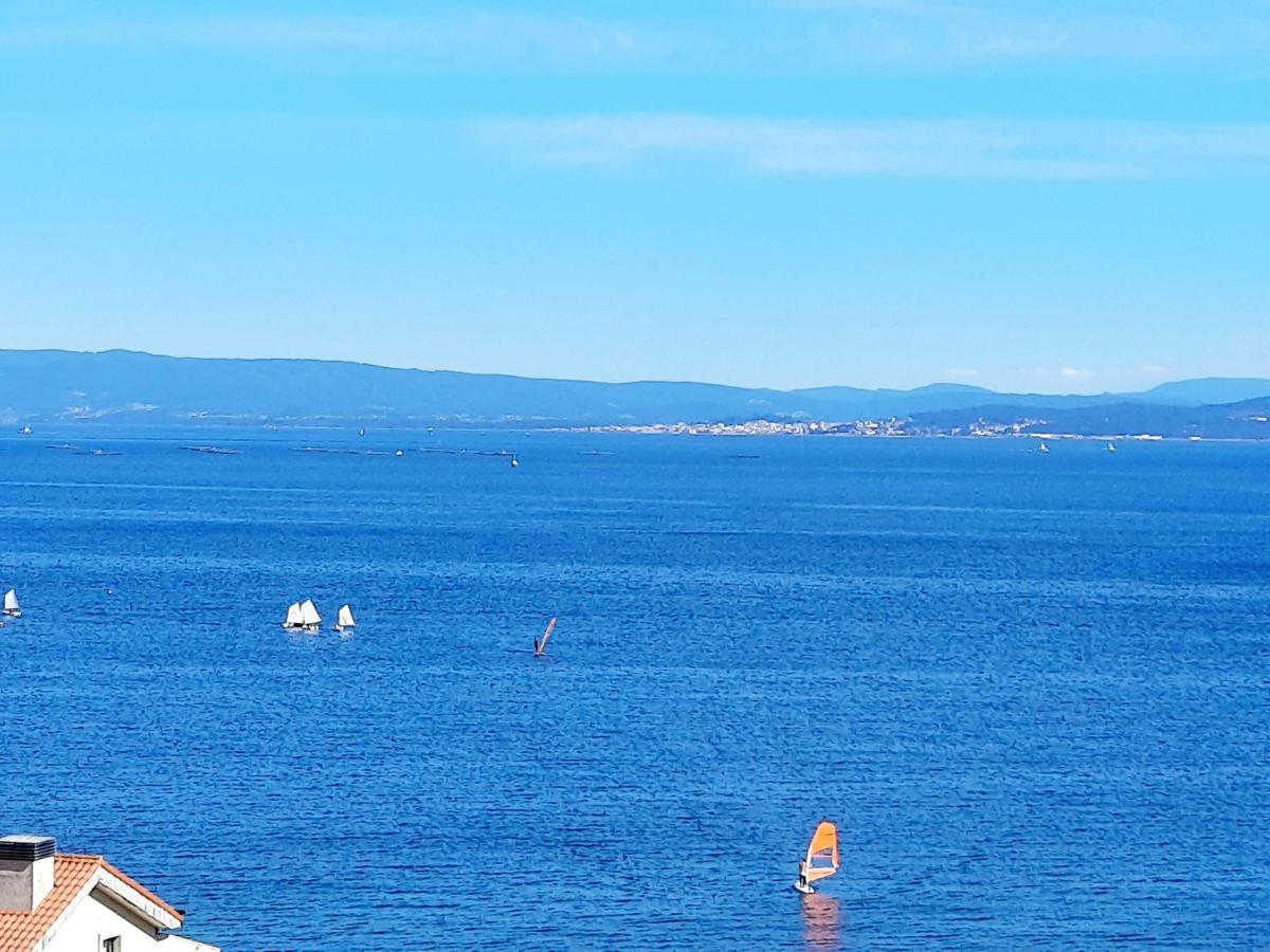 Piso Mirador Playa De Coroso Lejlighed Ribeira Eksteriør billede