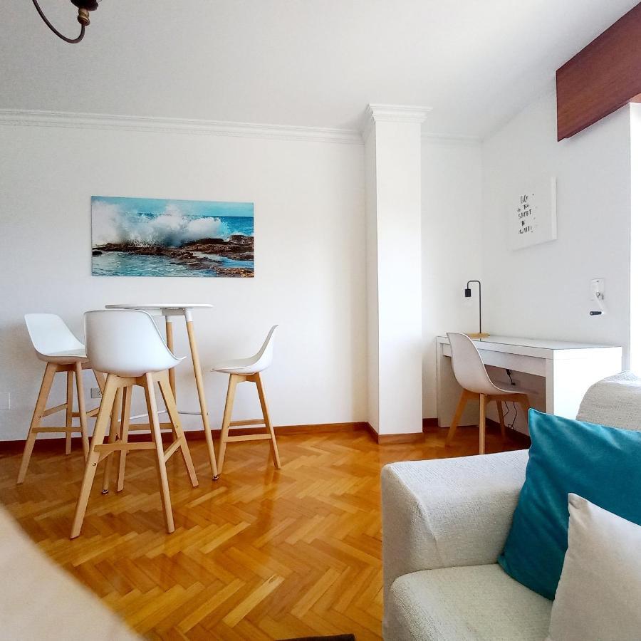 Piso Mirador Playa De Coroso Lejlighed Ribeira Eksteriør billede